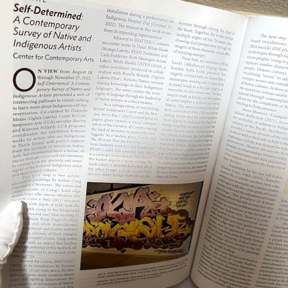 First American Art Magazine: Winter/Spring 2023 Issue. 96 pages. NEW. NWT - Picture 5 of 6